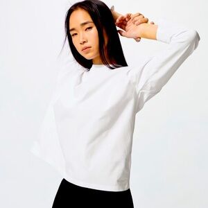 Uniqlo AlRism Cotton T-Shirt | Long Sleeve